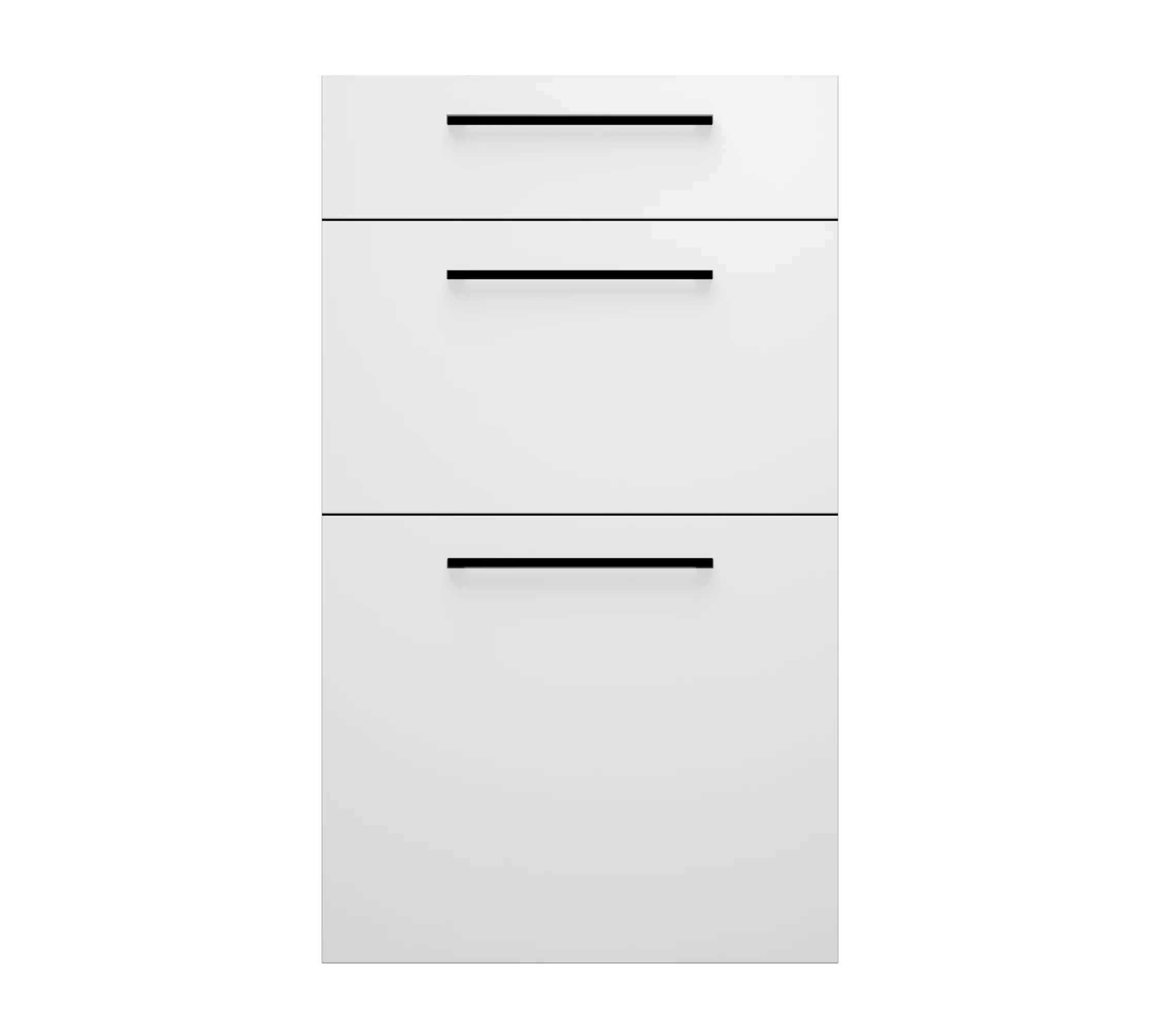 3-fach Schubladenregal 45cm